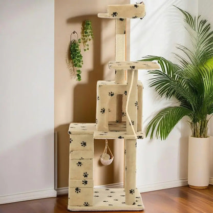 Cat Tower Hideaway Multiple Perches