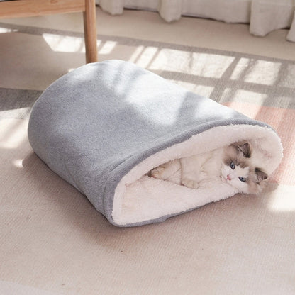 Plush Kitty Sleeping Bag Soft Cozy - Pupporia