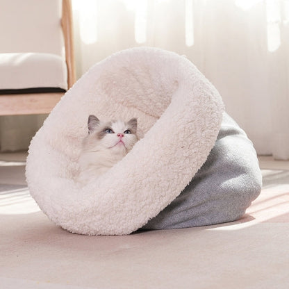Plush Kitty Sleeping Bag Soft Cozy