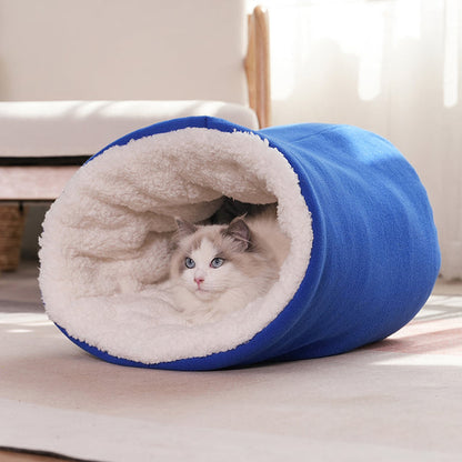 Plush Kitty Sleeping Bag Soft Cozy