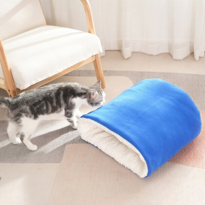 Plush Kitty Sleeping Bag Soft Cozy