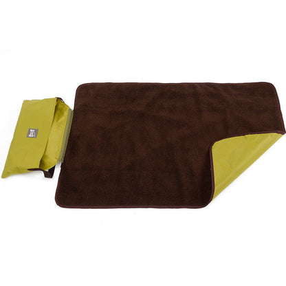 Portable Pet Travel Mat Waterproof Folding Bag