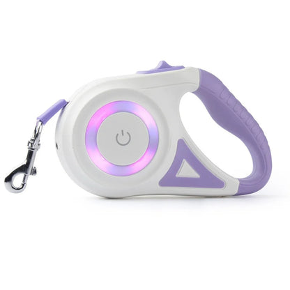 Adjustable Pet Leash With Flashlight Comfort Grip - Pupporia