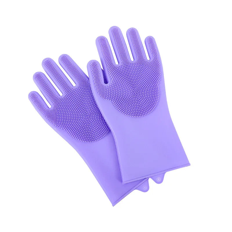 Pet Grooming Gloves Waterproof Easy Bathing