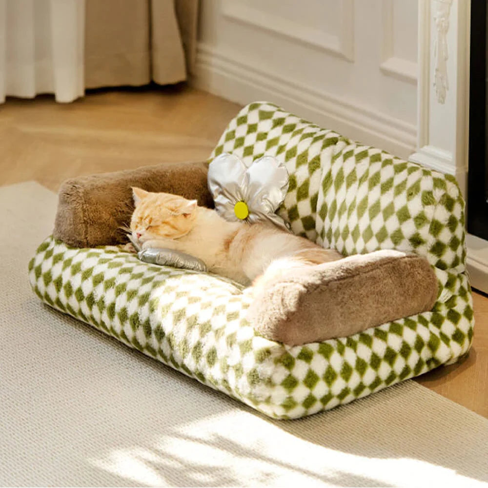 Cat Lounge Sofa Bed Plush