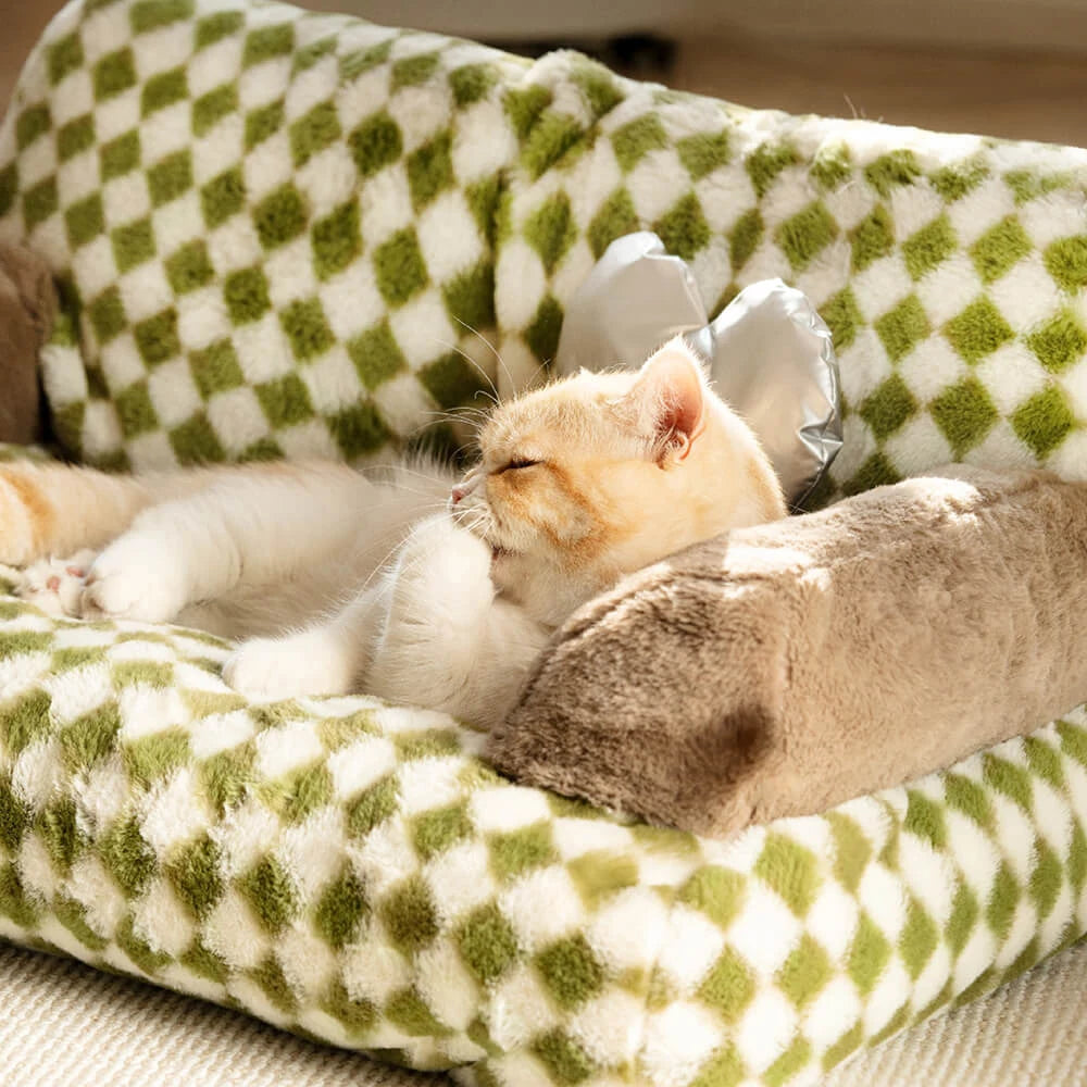 Cat Lounge Sofa Bed Plush