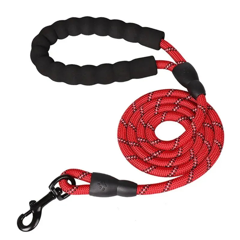 Durable Pet Leash Padded Grip Hi-Vis Rope