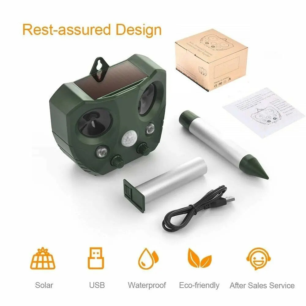 Motion Activated Pest Repellent For Gardens