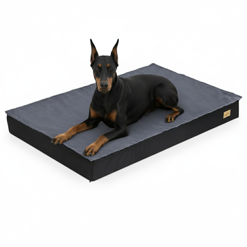 Orthopedic Dog Bed Mattress Plush Comfort Cover Large - Pupporia