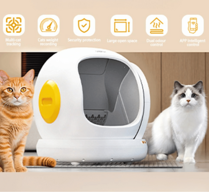Wifi Cat Litter Box Mobile Monitoring