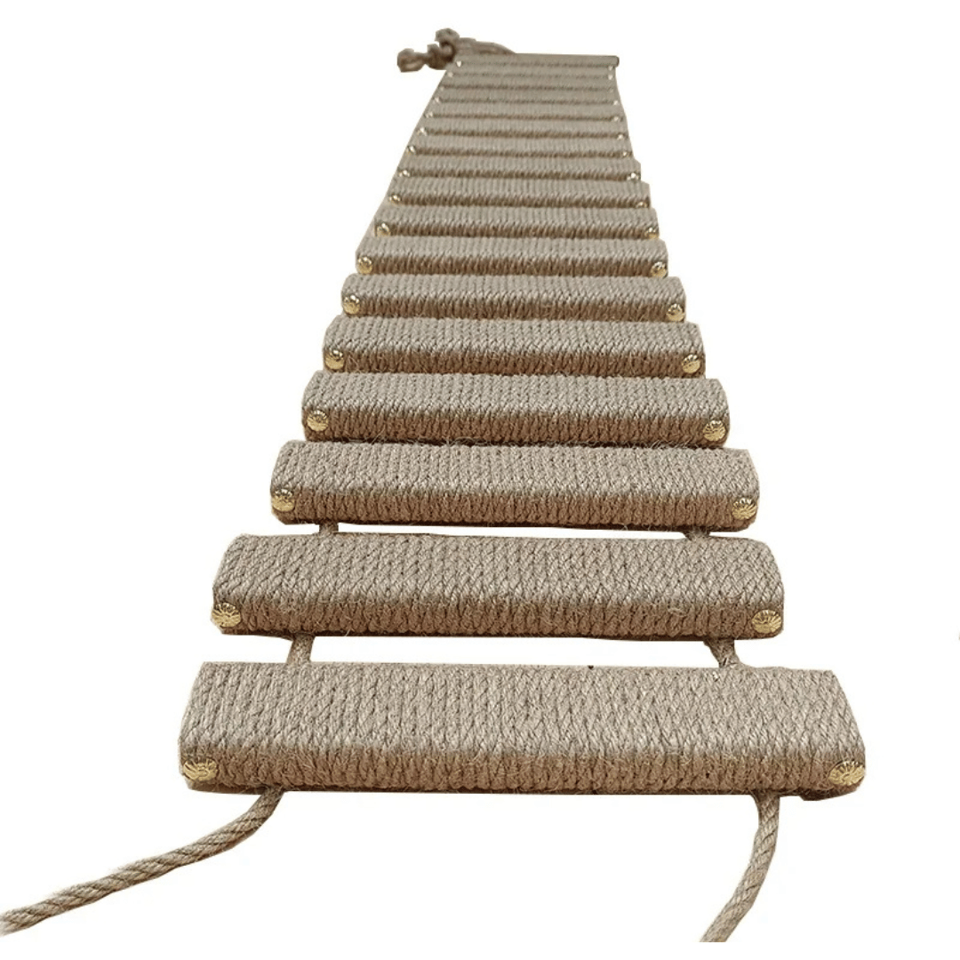 Wooden Cat Tower Wall Shelf Climber