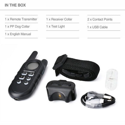 Remote Pet Training Collar Long Range Compact