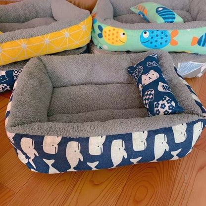 Pet Bed Pillow For Cats Small Dogs