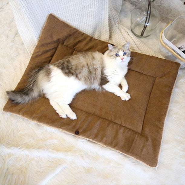 Collapsible Pet Bed Mat Soft