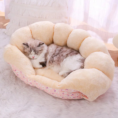 Fleece Cat Bed House - Pupporia