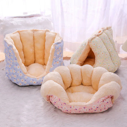 Fleece Cat Bed House