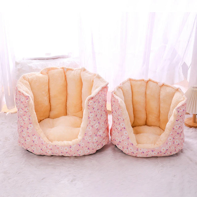 Fleece Cat Bed House