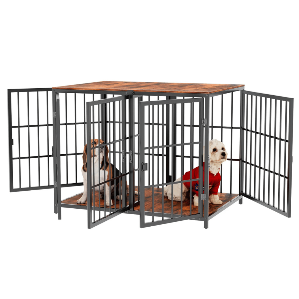 Pet Crate Solid Wood Table