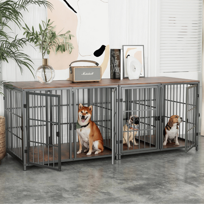 Pet Crate Solid Wood Table