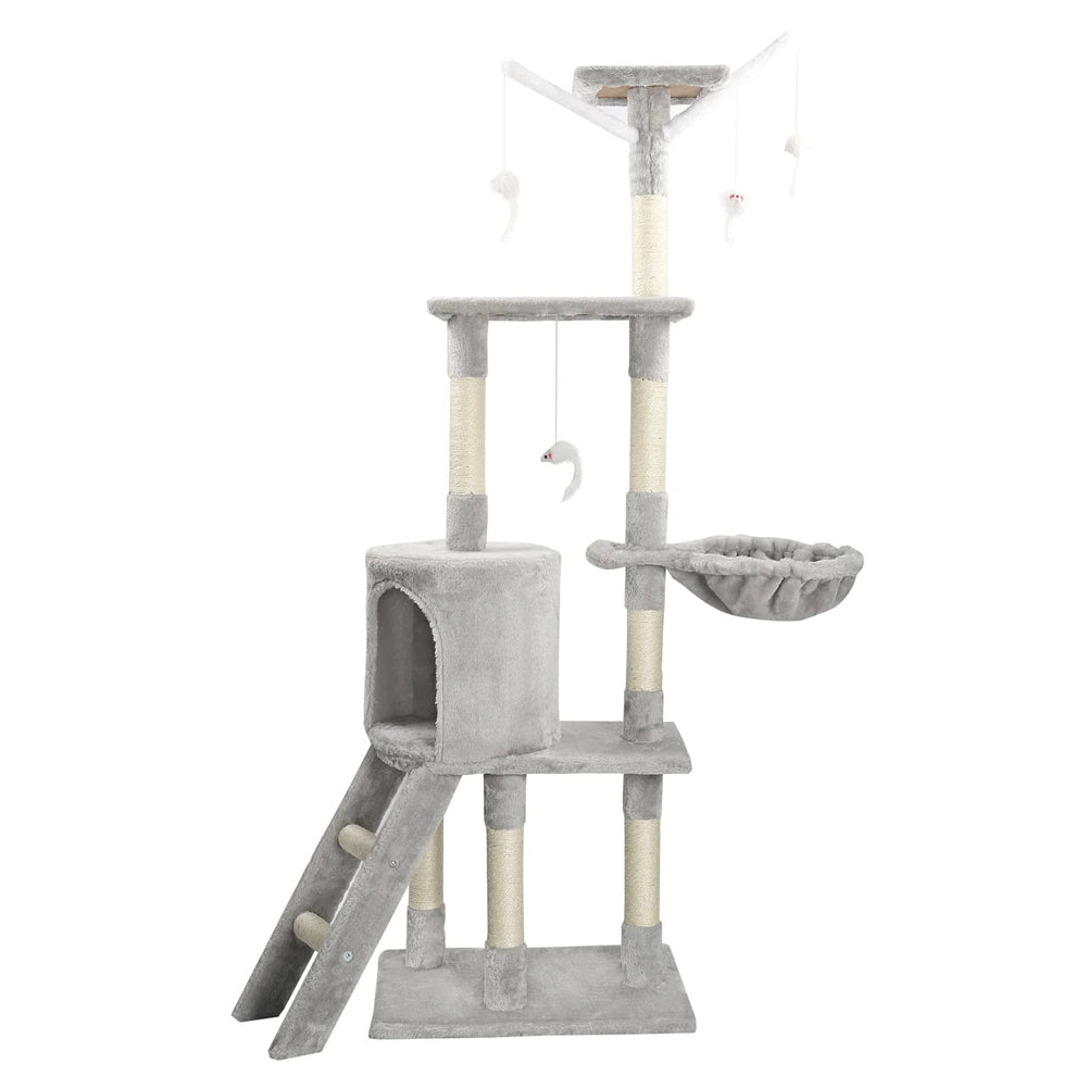 Cat Tower Condo with Ladder and Hideaways - Pupporia