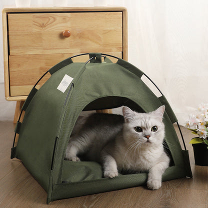 Pet Hideaway Bed Soft Plush - Pupporia