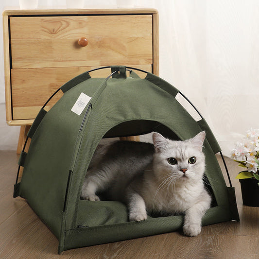 Pet Hideaway Bed Soft Plush - Pupporia