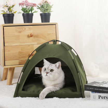 Pet Hideaway Bed Soft Plush