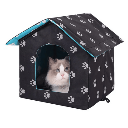 Insulated Waterproof Outdoor Cat Shelter - Pupporia