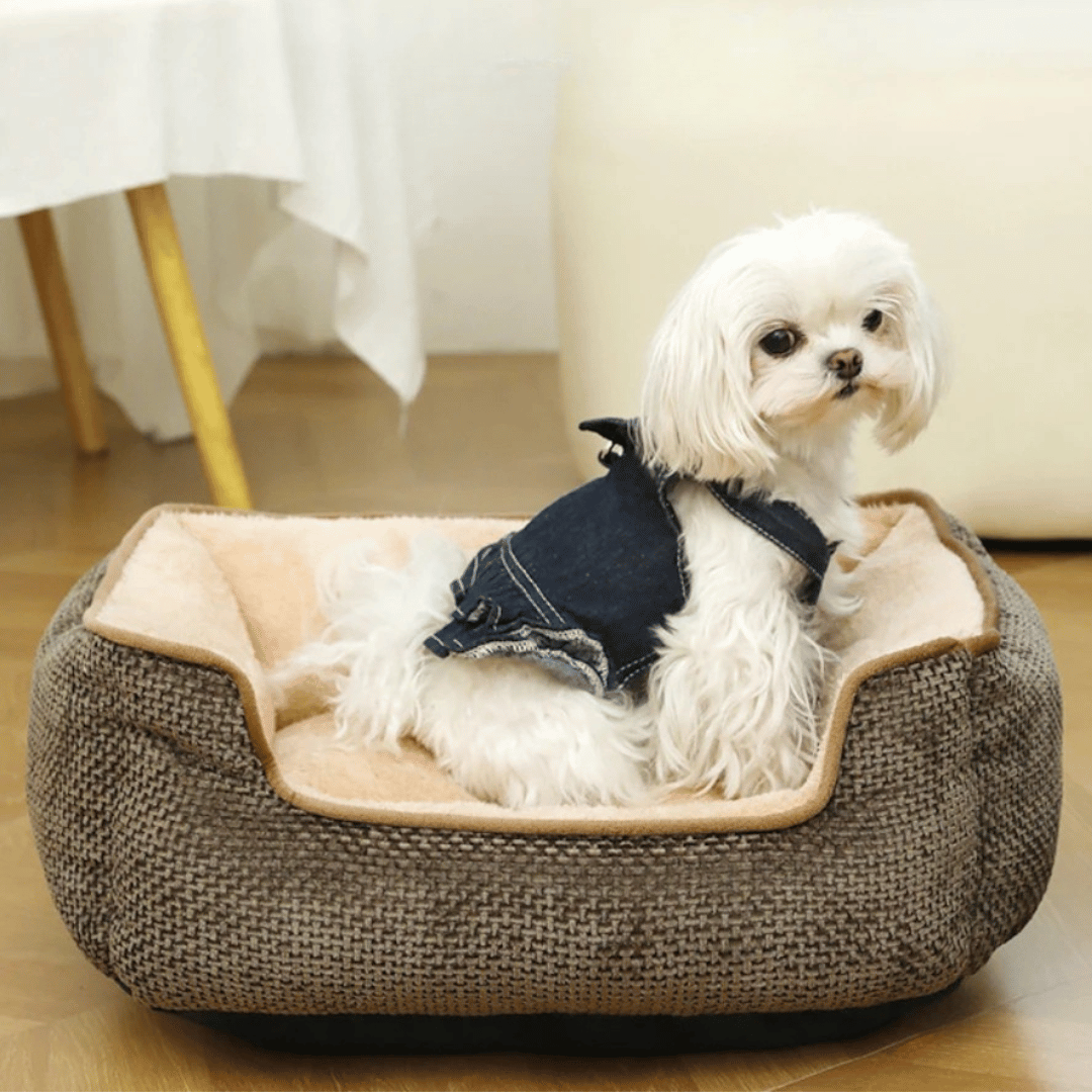 Orthopedic Small Pet Bed Plush