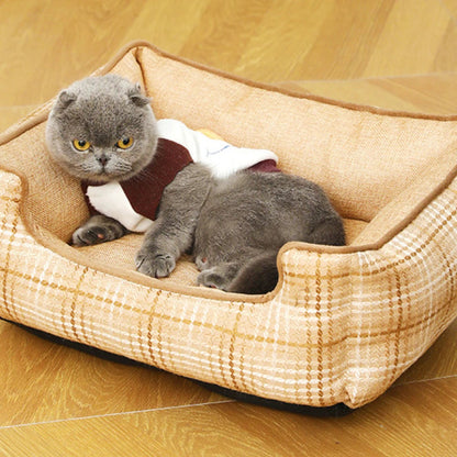 Orthopedic Small Pet Bed Plush