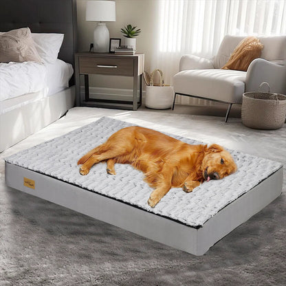 Large Dog Bed Soft Fleece Mattress