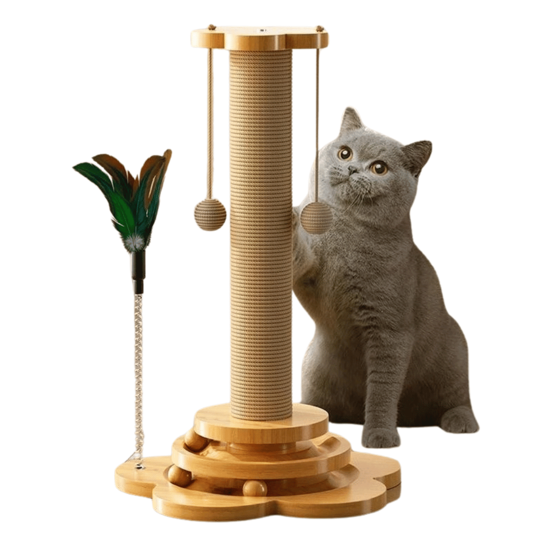 Cat Tower Scratcher Post Pet Friendly - Pupporia