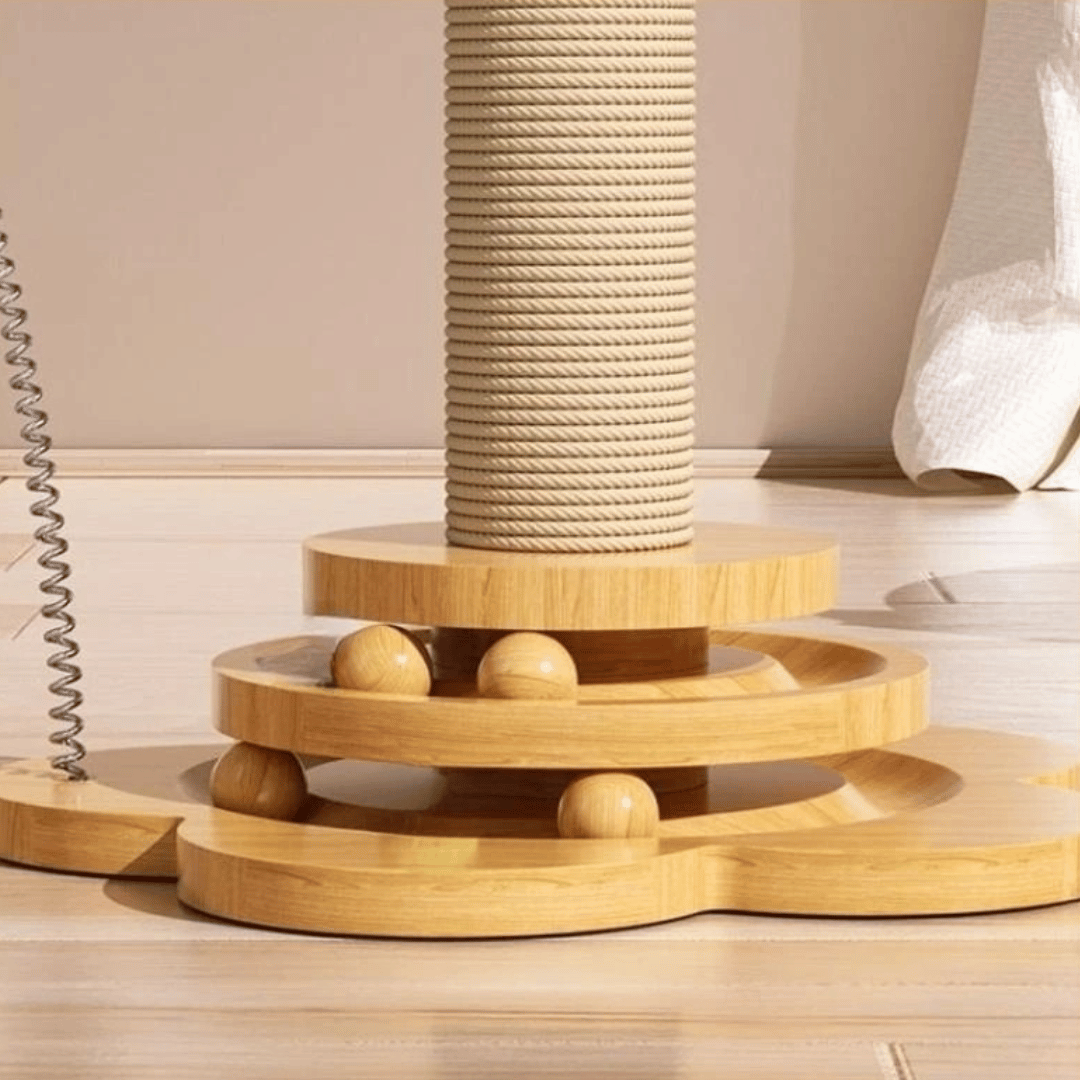 Cat Tower Scratcher Post Pet Friendly