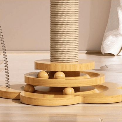 Cat Tower Scratcher Post Pet Friendly