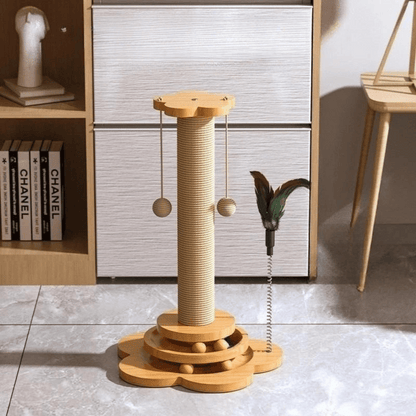Cat Tower Scratcher Post Pet Friendly
