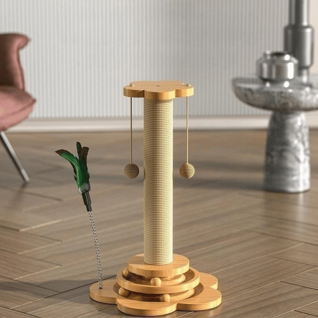 Cat Tower Scratcher Post Pet Friendly