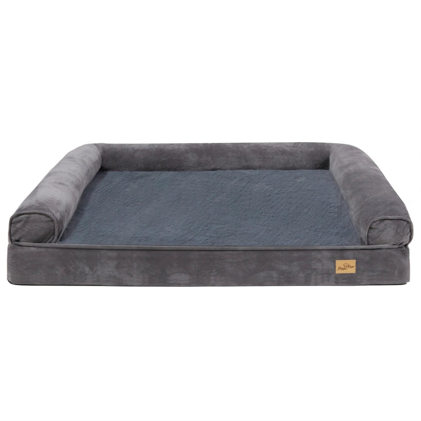 Plush Dog Bed Waterproof Pet Mattress Large