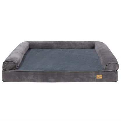 Plush Dog Bed Waterproof Pet Mattress Large