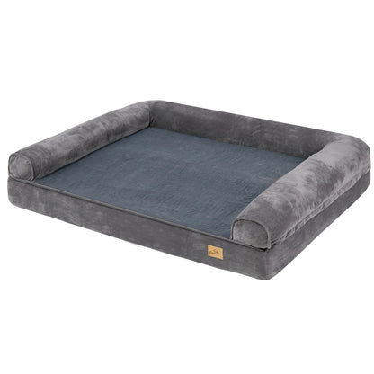 Plush Dog Bed Waterproof Pet Mattress Large