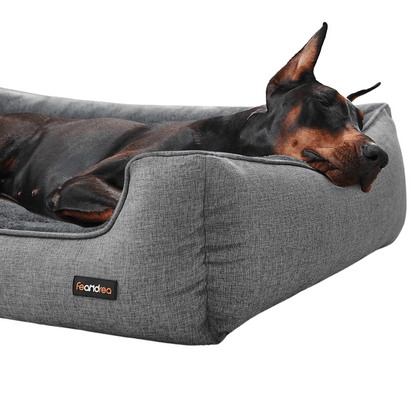Orthopedic Bolster Dog Bed High Sides Large